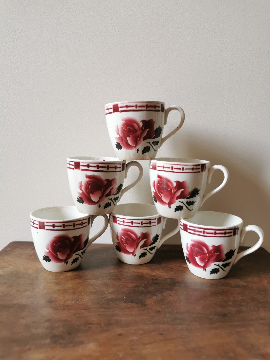 Digoin Saverne retro coffee service