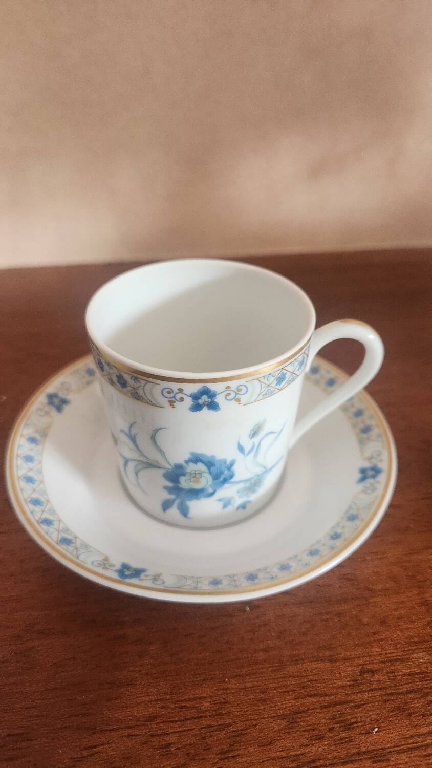 Coffee Cup & Saucer Haviland Limoges – Nankin Model (12)