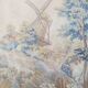 large antique wall tapestry, Aubusson style