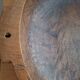 Large antique wooden bowl