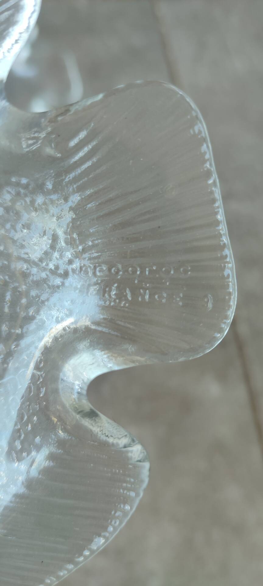 New vintage Arcoroc fish plates in original box