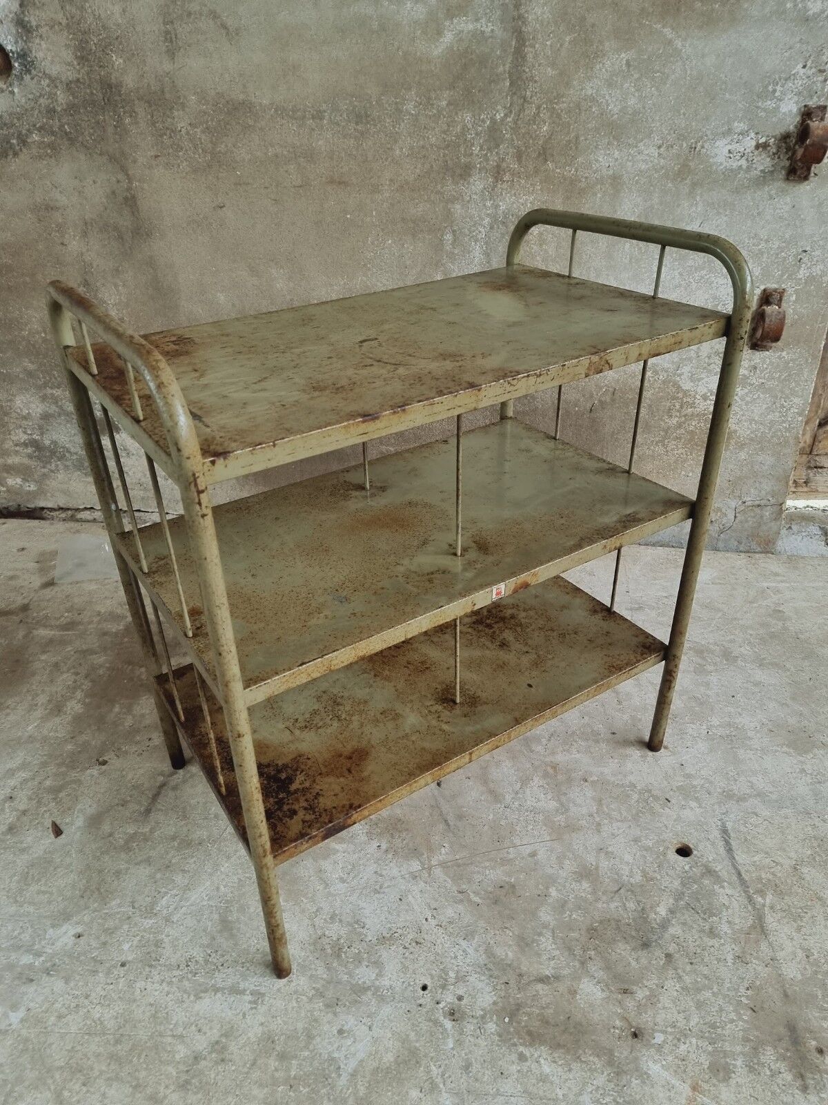 Industrial sidetable shelving rack bathroom furniture