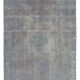Handmade Oriental Overdyed 170 cm x 298 cm Purple Wool Carpet