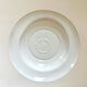 Set of six English deep plates, made of ironstone ceramic, floral patterns.