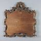 Miroir ancien en bois sculpté et doré, Italie, début XXe siècle