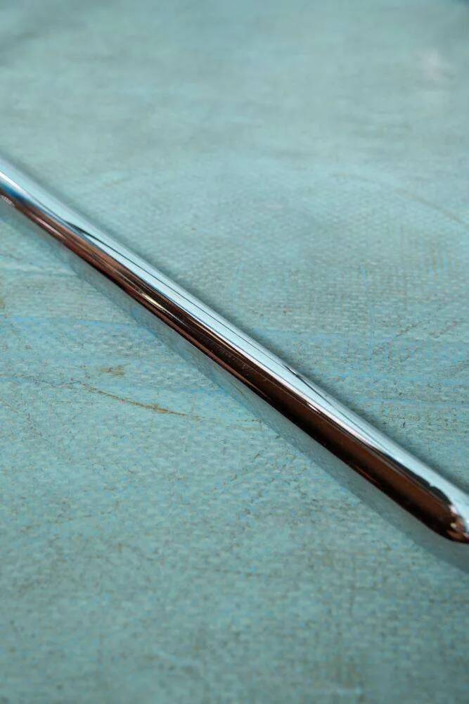 Vintage Tecta B20 armchair, minimalist tubular chair.