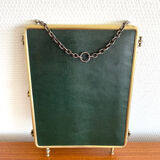 Triptych barber's mirror