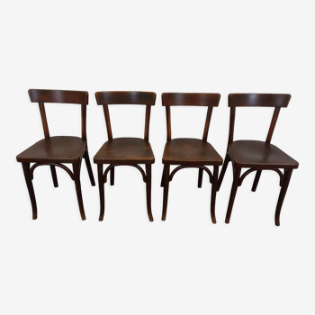 Vintage bistro chairs lot of 4