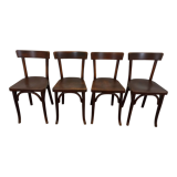 Vintage bistro chairs lot of 4