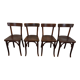 Chaises bistrot vintage, lot de 4