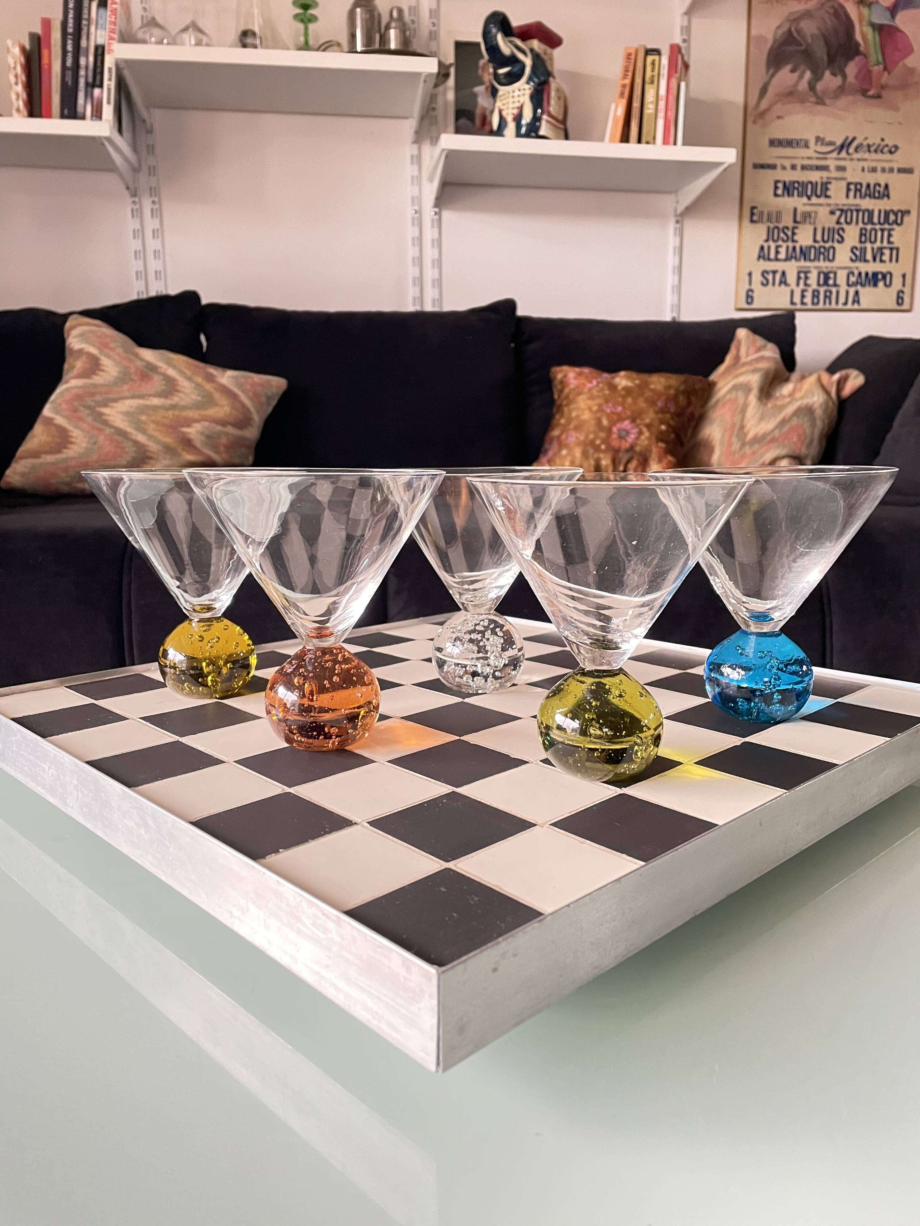 Verres à Martini vintage