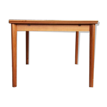 Table à rallonge danoise moderne en teck