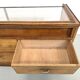 Vintage Siegel Paris workbench in oak and glass – 1950