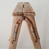 Wooden painter stepladder