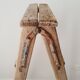 Wooden painter stepladder