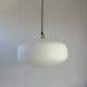 Large old opaline suspension xl 35 cm vintage