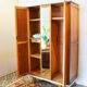 Armoire bois blond années 60