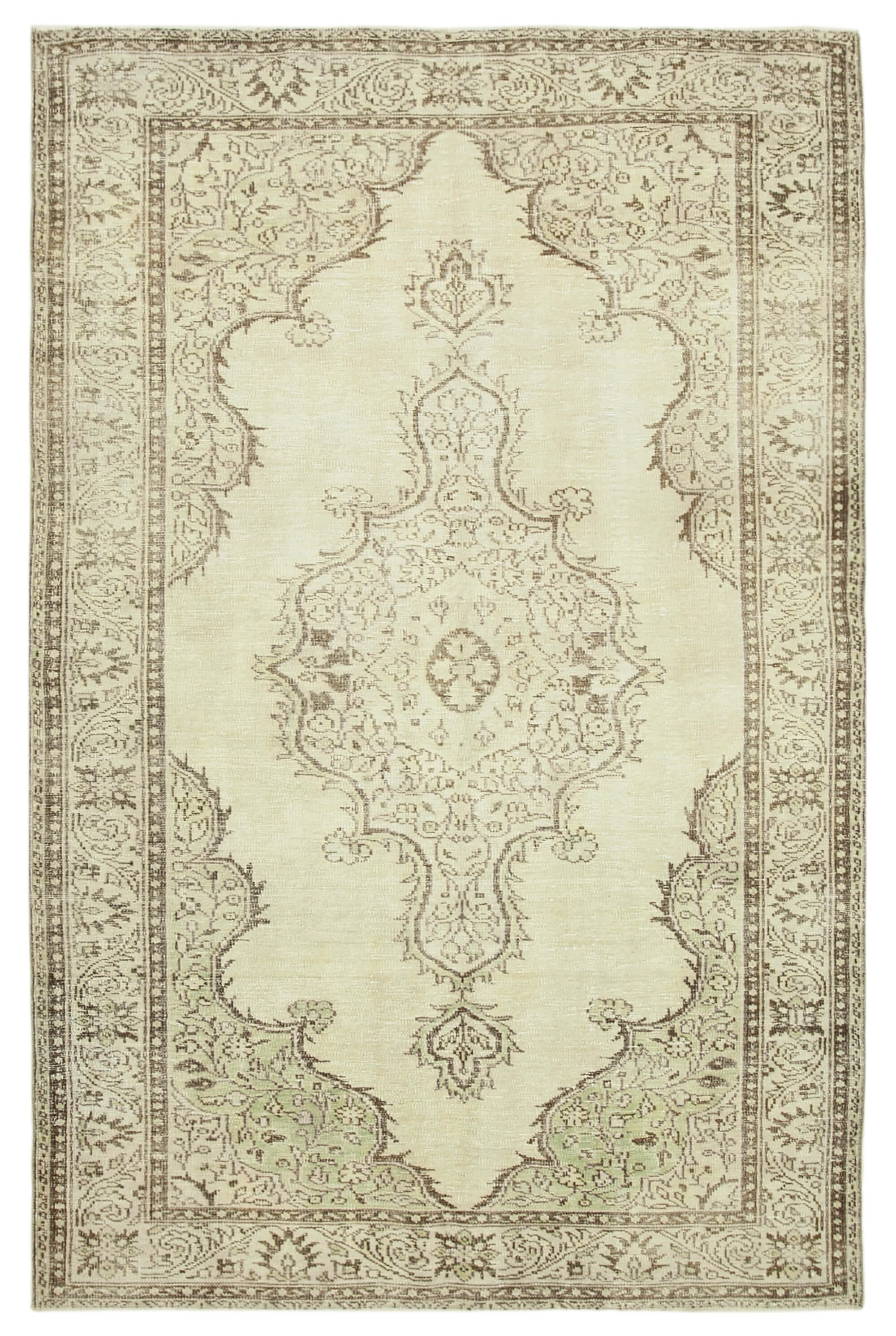 Handmade Contemporary Oriental Beige Rug 190 cm x 294 cm - 38967