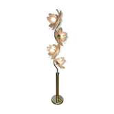Lampadaire italien fleur de lotus