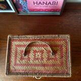 Vintage wickerwork box