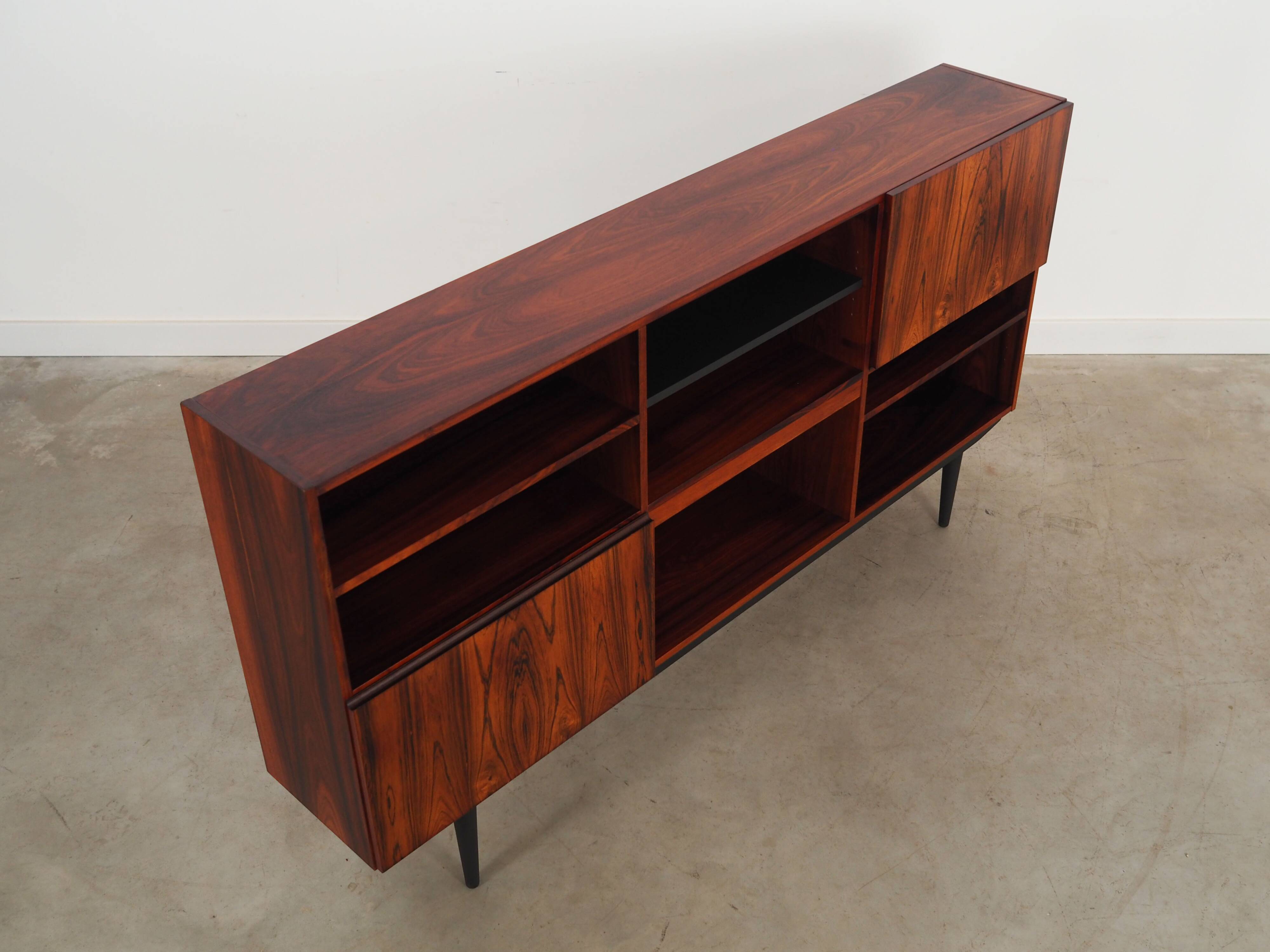 Danish rosewood highboard, 1970s