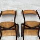 Chaise d'école bois et métal pour grand enfant