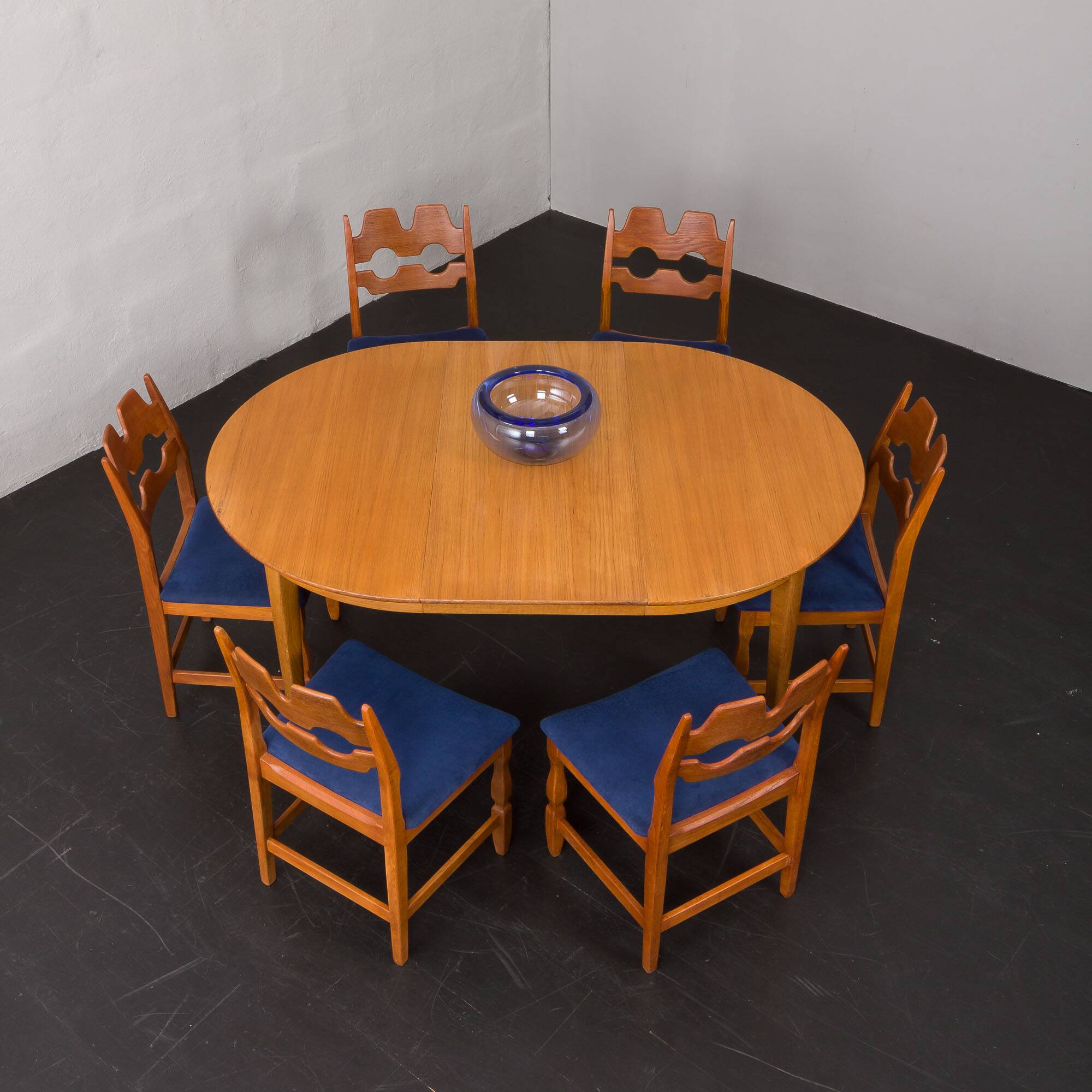 Razor Blade Chairs by Henning Kjaernulf for Nyrup, Denmark 1960s