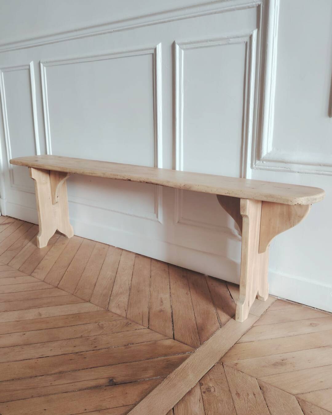 Renovated antique bench, 1930s-1950s