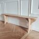 Renovated antique bench, 1930s-1950s