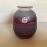 Vase Goebel kristaliglas mauve violet