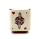 Brugerolle aigle rouge Napoleon cognac ceramic ashtray, france 1950s