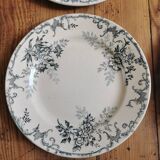 Old HC dessert plates, iron earth