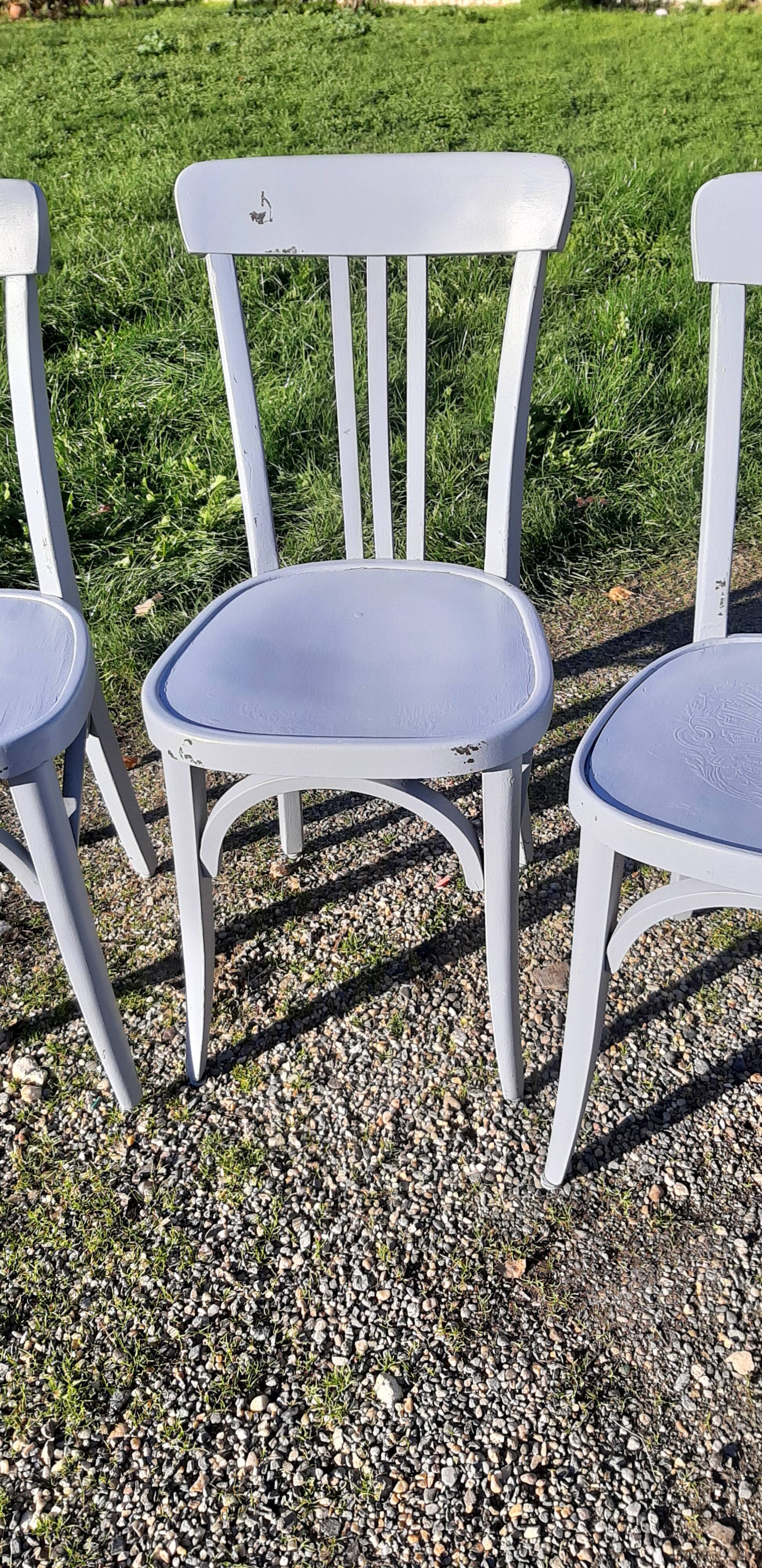 6 chaises de bistrot, Thonet
