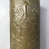 Old brass umbrella stand
