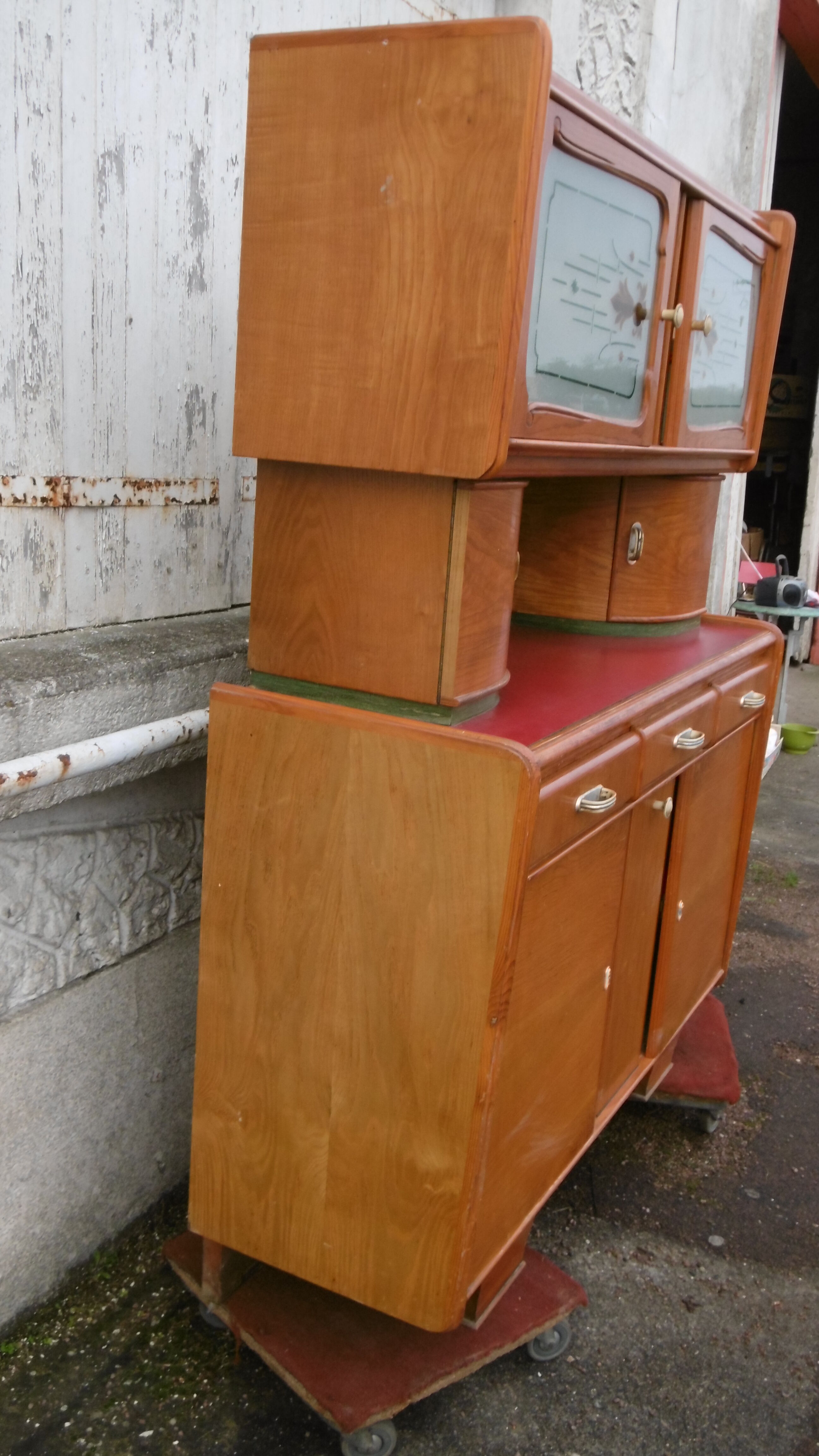 The 1950s wooden buffet
