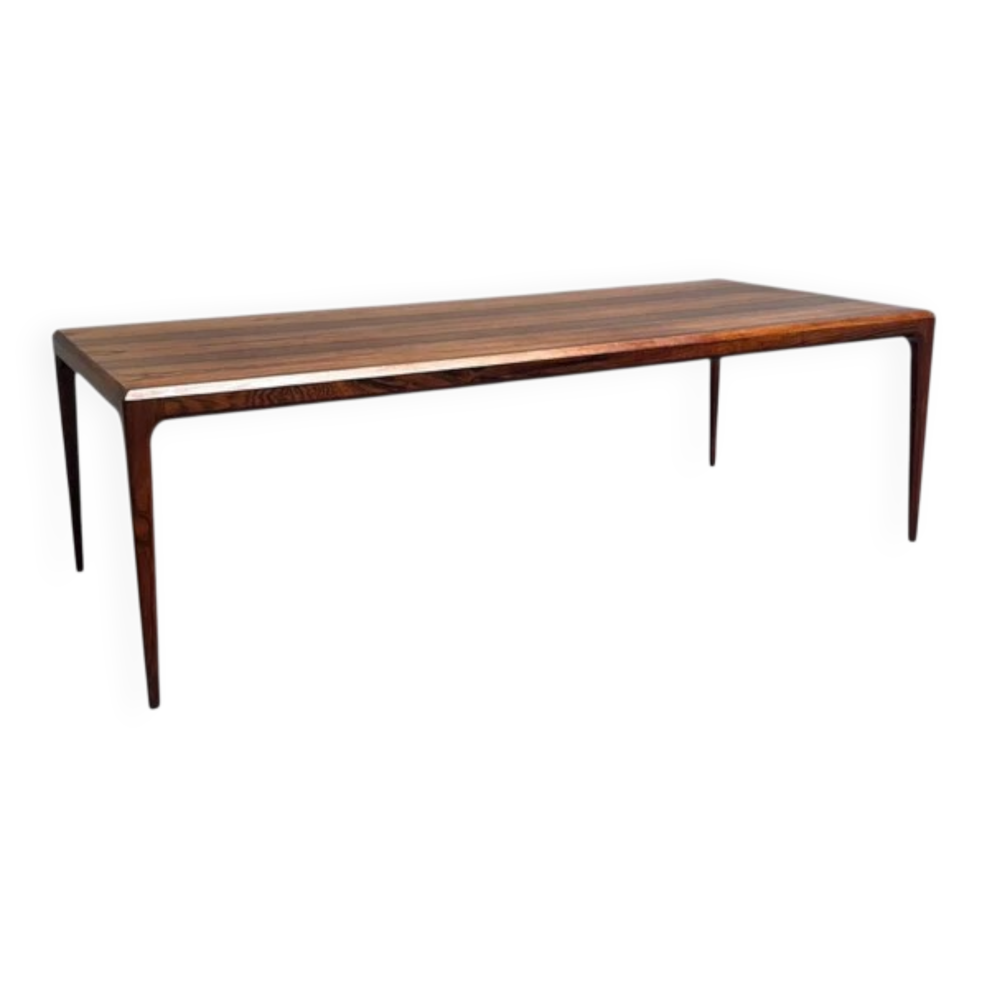 Grande table basse Johannes Andersen, Danemark années 1960