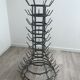 Bottle holder hedgehog drain old iron bottle /vintage / deco