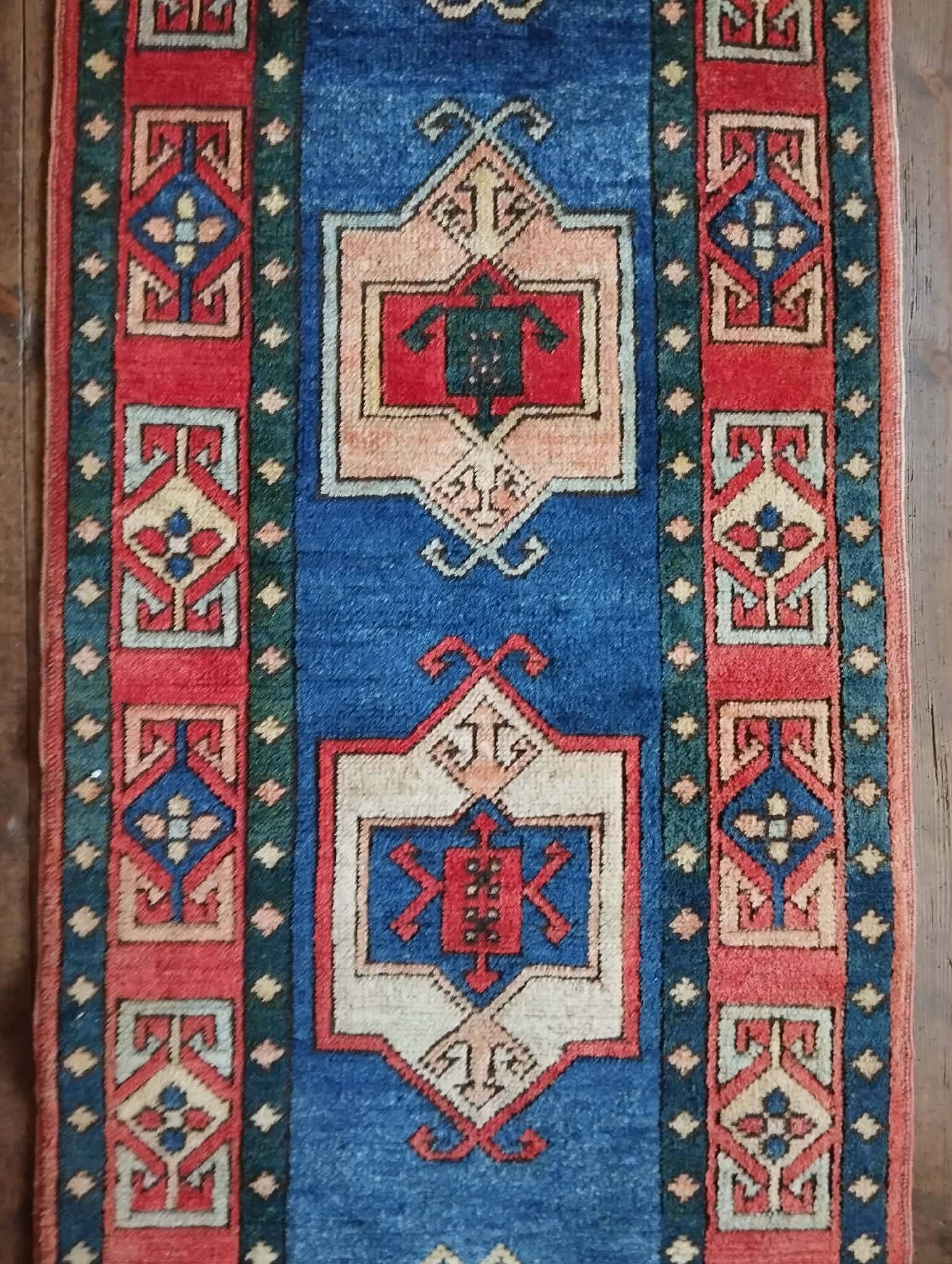 Handmade hallway carpet Konya 268x79cm