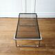 Coffee table chrome and glass, 1970