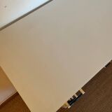 Vintage white chest of drawers with compass feet