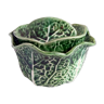 Pot in dabbling cabbage leaf