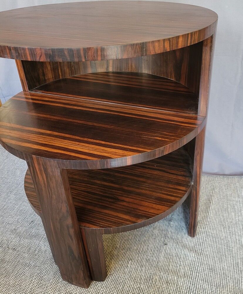 Asymmetrical Art Deco side table