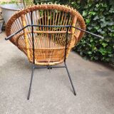 Fauteuil en rotin