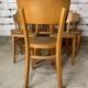 Ensemble de 10 chaises de bistrot bar thonet année 60
