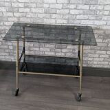 Vintage smoked saddle 70'