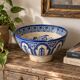 Ancien grand plat tarbouche marocain XIXeme