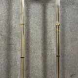 Maison Roméo: pair of large columnar floor lamps circa 1970
