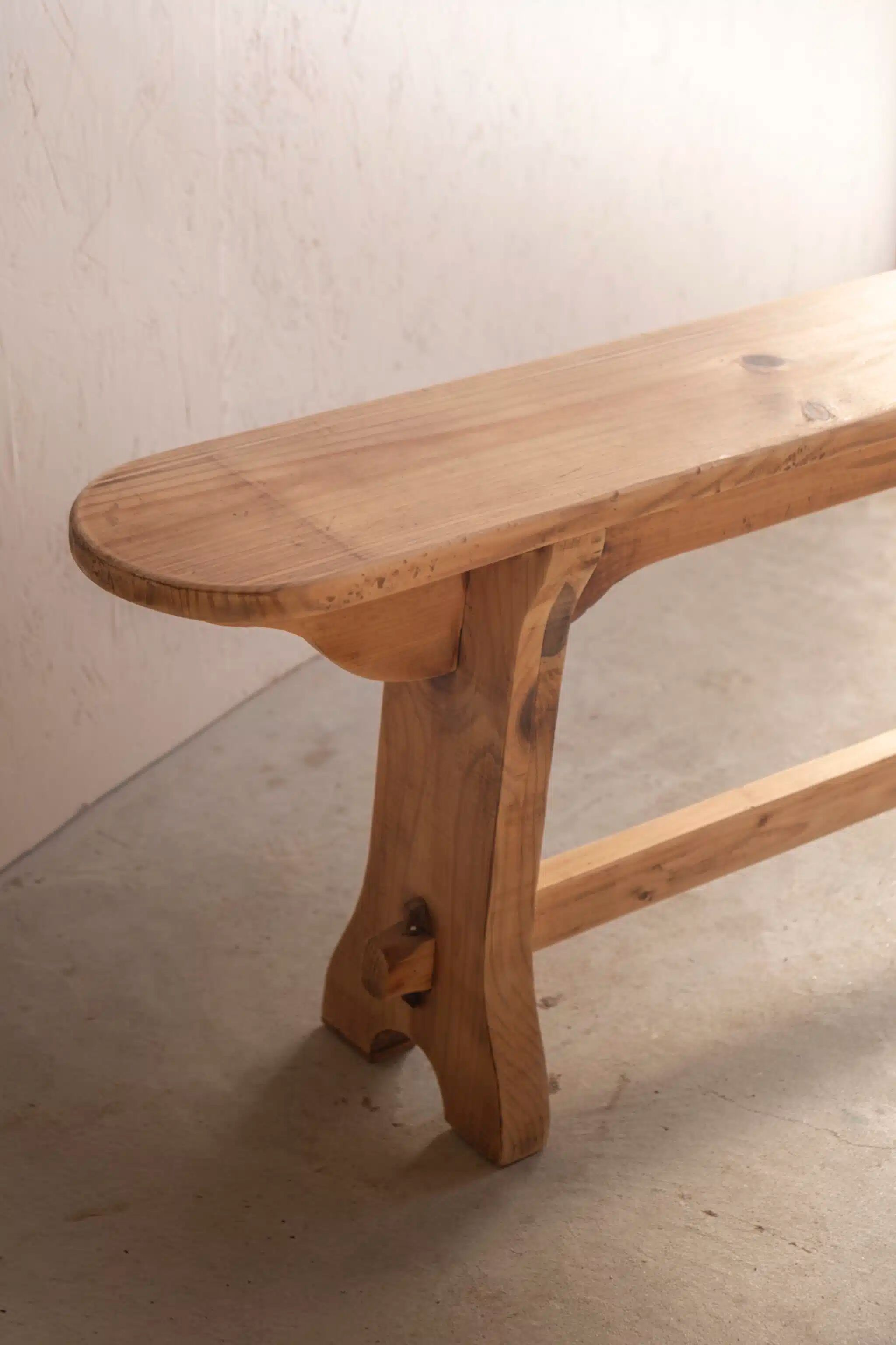 Wooden bench "Gustave"