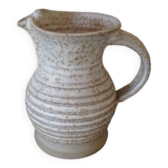 Small Vintage Stoneware Pitcher