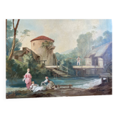 Peinture à l'huile sur toile